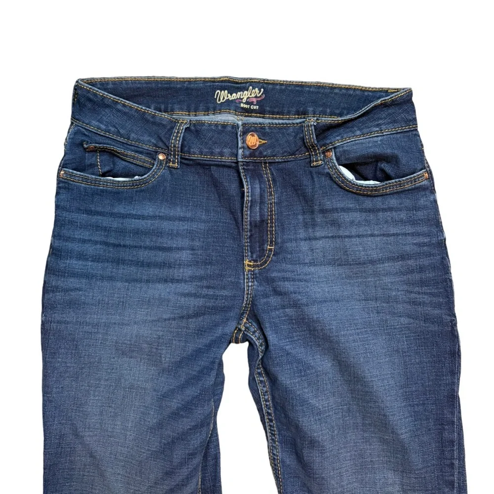 WRANGLER Retro Mae Bootcut Jeans Size 13 x 32 - Picture 5 of 10